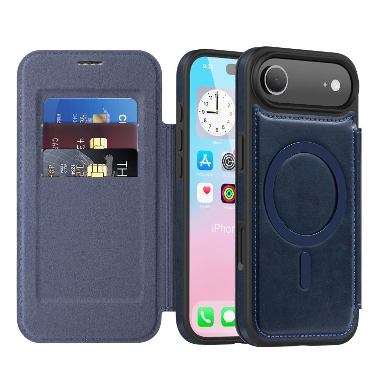 Ốp lưng điện thoại da Linton MagSafe, dành cho iPhone 17 Pro Max, iPhone 17 Pro, iPhone 17, iPhone Air