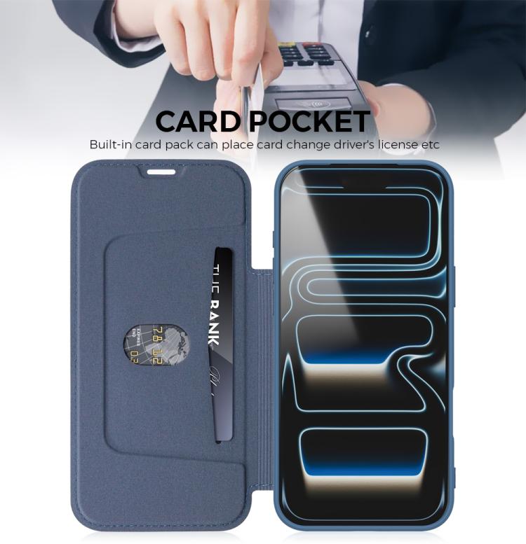 Ốp lưng điện thoại giả da cảm giác da lỏng có khe đựng thẻ, dành cho iPhone 17 Pro Max, iPhone 17 Pro, iPhone 17, iPhone Air
