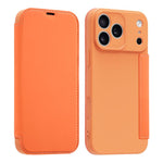 Ốp lưng điện thoại giả da cảm giác da lỏng có khe đựng thẻ, dành cho iPhone 17 Pro Max, iPhone 17 Pro, iPhone 17, iPhone Air