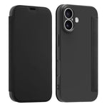 Ốp lưng điện thoại giả da cảm giác da lỏng có khe đựng thẻ, dành cho iPhone 17 Pro Max, iPhone 17 Pro, iPhone 17, iPhone Air