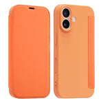 Ốp lưng điện thoại giả da cảm giác da lỏng có khe đựng thẻ, dành cho iPhone 17 Pro Max, iPhone 17 Pro, iPhone 17, iPhone Air