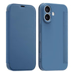 Ốp lưng điện thoại giả da cảm giác da lỏng có khe đựng thẻ, dành cho iPhone 17 Pro Max, iPhone 17 Pro, iPhone 17, iPhone Air