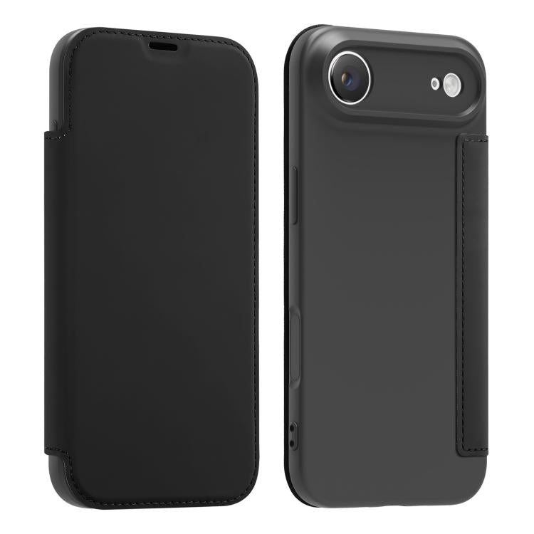 Ốp lưng điện thoại giả da cảm giác da lỏng có khe đựng thẻ, dành cho iPhone 17 Pro Max, iPhone 17 Pro, iPhone 17, iPhone Air