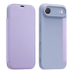 Ốp lưng điện thoại giả da cảm giác da lỏng có khe đựng thẻ, dành cho iPhone 17 Pro Max, iPhone 17 Pro, iPhone 17, iPhone Air