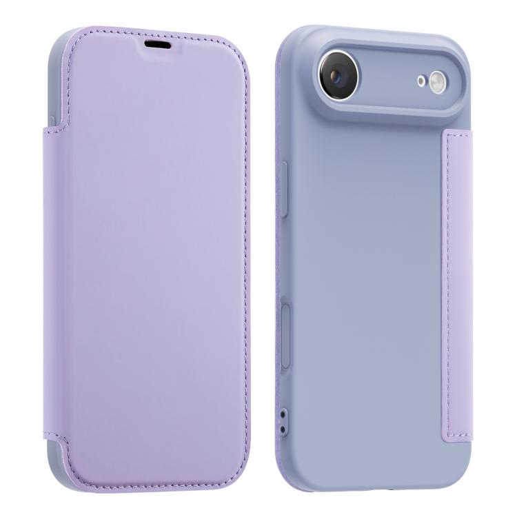 Ốp lưng điện thoại giả da cảm giác da lỏng có khe đựng thẻ, dành cho iPhone 17 Pro Max, iPhone 17 Pro, iPhone 17, iPhone Air