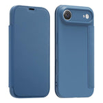 Ốp lưng điện thoại giả da cảm giác da lỏng có khe đựng thẻ, dành cho iPhone 17 Pro Max, iPhone 17 Pro, iPhone 17, iPhone Air
