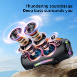 Loa Bluetooth ngoài trời cầm tay RGB Zealot S167 100W