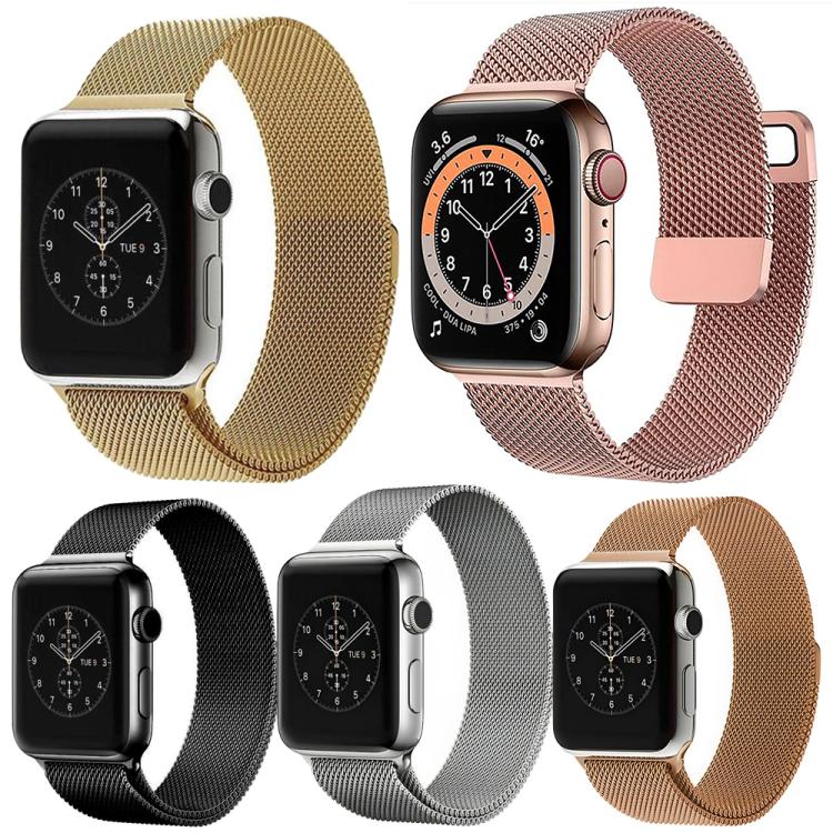 Bộ 5 dây đồng hồ kim loại từ tính Milanese xDfind, dành cho Apple Watch 42 / 44 / 45 / 46 / 49mm, dành cho Apple Watch 38 / 40 / 41 / S11 42mm