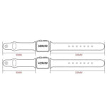 Bộ 5 dây đồng hồ da thật khóa đinh tán xDfind, dành cho Apple Watch 42 / 44 / 45 / 46 / 49mm, dành cho Apple Watch 38 / 40 / 41 / S11 42mm