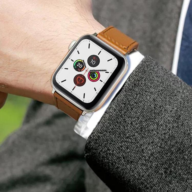 Bộ 5 dây đồng hồ da thật khóa đinh tán xDfind, dành cho Apple Watch 42 / 44 / 45 / 46 / 49mm, dành cho Apple Watch 38 / 40 / 41 / S11 42mm