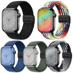 Bộ 5 dây đồng hồ dệt vòng khóa từ tính xDfind, dành cho Apple Watch 42 / 44 / 45 / 46 / 49mm, dành cho Apple Watch 38 / 40 / 41 / S11 42mm