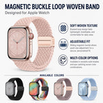 Bộ 5 dây đồng hồ dệt vòng khóa từ tính xDfind, dành cho Apple Watch 42 / 44 / 45 / 46 / 49mm, dành cho Apple Watch 38 / 40 / 41 / S11 42mm