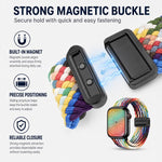 Bộ 5 dây đồng hồ dệt vòng khóa từ tính xDfind, dành cho Apple Watch 42 / 44 / 45 / 46 / 49mm, dành cho Apple Watch 38 / 40 / 41 / S11 42mm