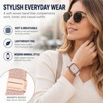 Bộ 5 dây đồng hồ dệt vòng khóa từ tính xDfind, dành cho Apple Watch 42 / 44 / 45 / 46 / 49mm, dành cho Apple Watch 38 / 40 / 41 / S11 42mm