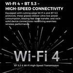 Kính mắt camera AI thông minh M01S 5MP hỗ trợ gọi thoại, quay video, truyền WiFi