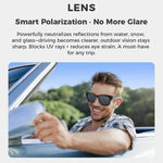 Kính mắt camera AI thông minh M01S 5MP hỗ trợ gọi thoại, quay video, truyền WiFi