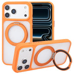 Ốp lưng điện thoại GEBEI Jazz Series cảm giác da mờ MagSafe xoay 360 độ có giá đỡ, dành cho iPhone 17 Pro Max, iPhone 17 Pro