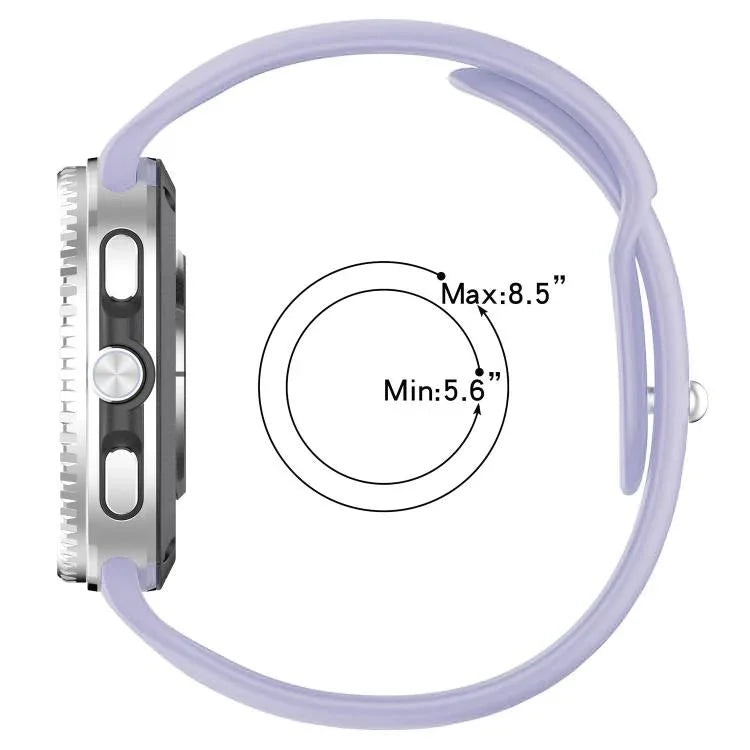 Bộ 5 dây đồng hồ silicone khóa ngược xDfind, Dành cho Samsung Galaxy Watch8 / 8 Classic