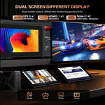 GXMO GH8 Windows 11 Pro Mini PC, AMD Ryzen 9 8945HS Octa Core Processor, No Memory, 16GB+512GB