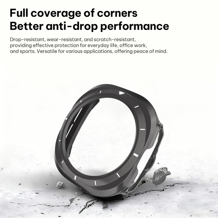 Ốp đồng hồ khung vảy xDfind PC rỗng, Dành cho Samsung Galaxy Watch Ultra / Ultra 2025