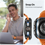 Ốp đồng hồ khung vảy xDfind PC rỗng, Dành cho Samsung Galaxy Watch Ultra / Ultra 2025