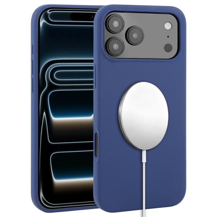 Ốp lưng điện thoại MagSafe silicone lỏng phủ toàn bộ, dành cho iPhone 17 Pro Max, iPhone 17 Pro, iPhone 17, iPhone Air