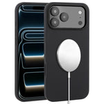 Ốp lưng điện thoại MagSafe silicone lỏng phủ toàn bộ, dành cho iPhone 17 Pro Max, iPhone 17 Pro, iPhone 17, iPhone Air