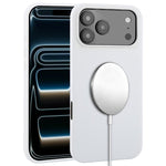 Ốp lưng điện thoại MagSafe silicone lỏng phủ toàn bộ, dành cho iPhone 17 Pro Max, iPhone 17 Pro, iPhone 17, iPhone Air