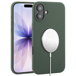 Ốp lưng điện thoại MagSafe silicone lỏng phủ toàn bộ, dành cho iPhone 17 Pro Max, iPhone 17 Pro, iPhone 17, iPhone Air