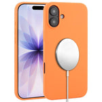 Ốp lưng điện thoại MagSafe silicone lỏng phủ toàn bộ, dành cho iPhone 17 Pro Max, iPhone 17 Pro, iPhone 17, iPhone Air