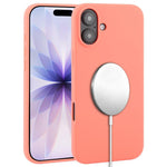 Ốp lưng điện thoại MagSafe silicone lỏng phủ toàn bộ, dành cho iPhone 17 Pro Max, iPhone 17 Pro, iPhone 17, iPhone Air