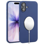 Ốp lưng điện thoại MagSafe silicone lỏng phủ toàn bộ, dành cho iPhone 17 Pro Max, iPhone 17 Pro, iPhone 17, iPhone Air