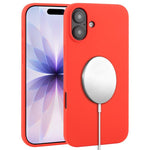 Ốp lưng điện thoại MagSafe silicone lỏng phủ toàn bộ, dành cho iPhone 17 Pro Max, iPhone 17 Pro, iPhone 17, iPhone Air