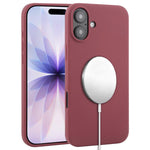 Ốp lưng điện thoại MagSafe silicone lỏng phủ toàn bộ, dành cho iPhone 17 Pro Max, iPhone 17 Pro, iPhone 17, iPhone Air
