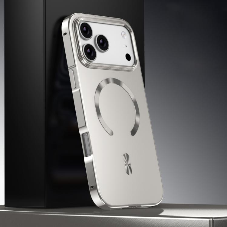 Ốp lưng điện thoại hợp kim MagSafe chắn từ mờ, dành cho iPhone 17 Pro Max, iPhone 17 Pro, iPhone 17, iPhone Air, iPhone 16 Pro Max, iPhone 16 Pro, iPhone 15 Pro Max, iPhone 15 Pro