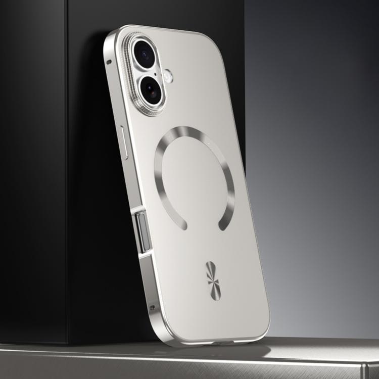 Ốp lưng điện thoại hợp kim MagSafe chắn từ mờ, dành cho iPhone 17 Pro Max, iPhone 17 Pro, iPhone 17, iPhone Air, iPhone 16 Pro Max, iPhone 16 Pro, iPhone 15 Pro Max, iPhone 15 Pro