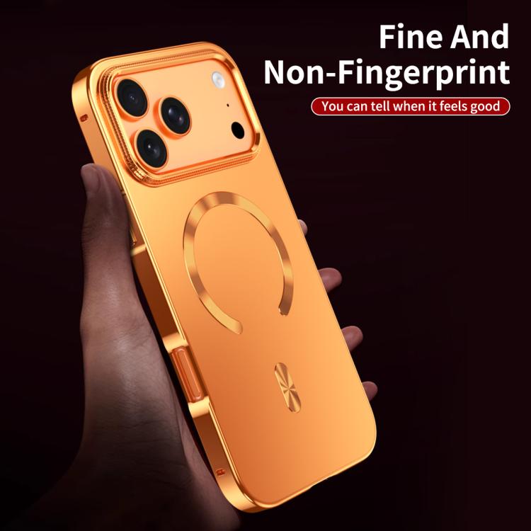 Ốp lưng điện thoại hợp kim MagSafe chắn từ mờ, dành cho iPhone 17 Pro Max, iPhone 17 Pro, iPhone 17, iPhone Air, iPhone 16 Pro Max, iPhone 16 Pro, iPhone 15 Pro Max, iPhone 15 Pro