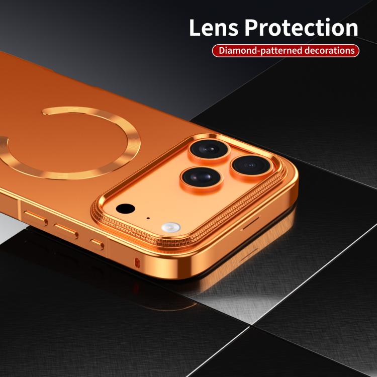 Ốp lưng điện thoại hợp kim MagSafe chắn từ mờ, dành cho iPhone 17 Pro Max, iPhone 17 Pro, iPhone 17, iPhone Air, iPhone 16 Pro Max, iPhone 16 Pro, iPhone 15 Pro Max, iPhone 15 Pro