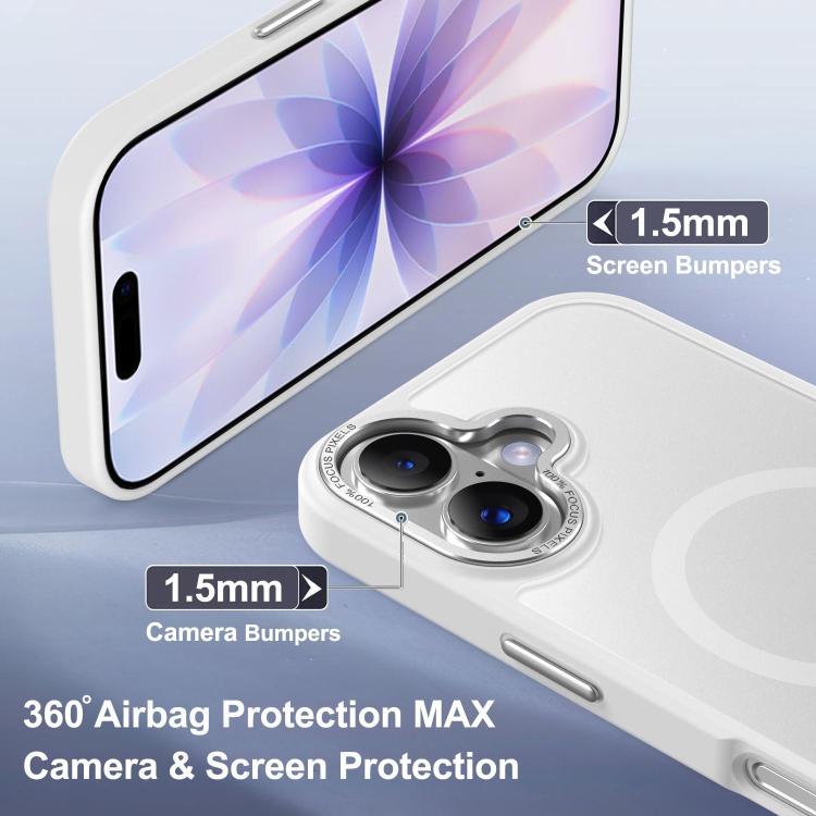 XDcase Metal Lens Frame Skin Feel Magnetic Phone Case, For iPhone 18, For iPhone 18 Pro, For iPhone 18 Pro Max, For iPhone 17 Pro Max, For iPhone 17 Pro, For iPhone 17