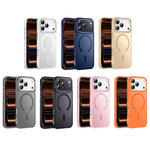 Ốp lưng điện thoại khung ống kính kim loại XDcase cảm giác da, có nam châm, dành cho iPhone 17 Pro Max, iPhone 17 Pro, iPhone 17