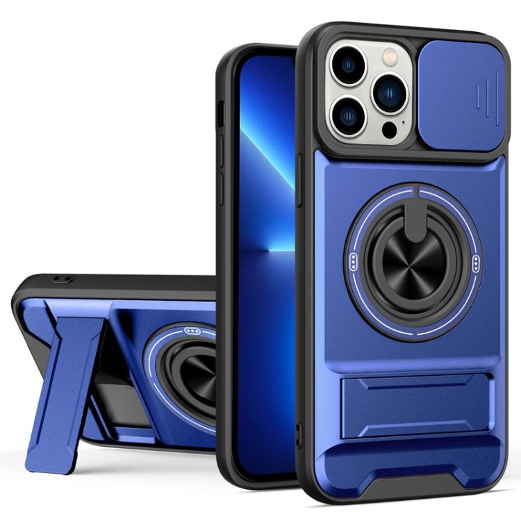 Ốp điện thoại chống sốc nam châm đa chức năng với cửa trượt ống kính, dành cho iPhone 13 Pro Max, dành cho iPhone 13 Pro, dành cho iPhone 12 Pro Max, dành cho iPhone 11 Pro Max, dành cho iPhone 11