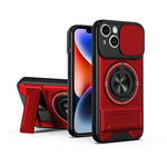 Ốp điện thoại chống sốc nam châm đa chức năng với cửa trượt ống kính, dành cho iPhone 13 Pro Max, dành cho iPhone 13 Pro, dành cho iPhone 12 Pro Max, dành cho iPhone 11 Pro Max, dành cho iPhone 11