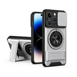 Ốp điện thoại chống sốc nam châm đa chức năng với cửa trượt ống kính, dành cho iPhone 13 Pro Max, dành cho iPhone 13 Pro, dành cho iPhone 12 Pro Max, dành cho iPhone 11 Pro Max, dành cho iPhone 11