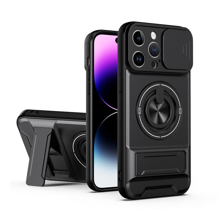 Ốp điện thoại chống sốc nam châm đa chức năng với cửa trượt ống kính, dành cho iPhone 13 Pro Max, dành cho iPhone 13 Pro, dành cho iPhone 12 Pro Max, dành cho iPhone 11 Pro Max, dành cho iPhone 11
