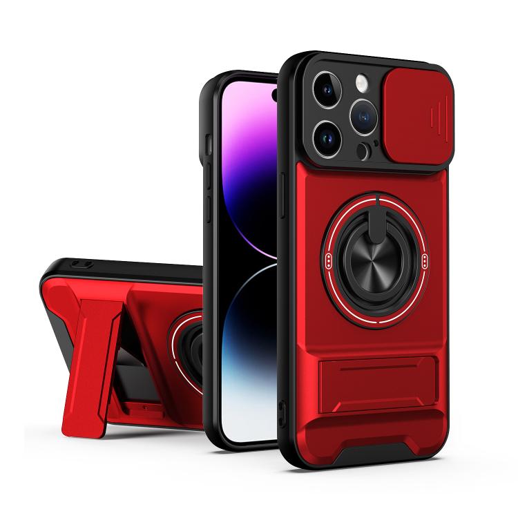 Ốp điện thoại chống sốc nam châm đa chức năng với cửa trượt ống kính, dành cho iPhone 13 Pro Max, dành cho iPhone 13 Pro, dành cho iPhone 12 Pro Max, dành cho iPhone 11 Pro Max, dành cho iPhone 11