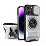 Ốp điện thoại chống sốc nam châm đa chức năng với cửa trượt ống kính, dành cho iPhone 13 Pro Max, dành cho iPhone 13 Pro, dành cho iPhone 12 Pro Max, dành cho iPhone 11 Pro Max, dành cho iPhone 11