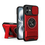 Ốp điện thoại chống sốc nam châm đa chức năng với cửa trượt ống kính, dành cho iPhone 13 Pro Max, dành cho iPhone 13 Pro, dành cho iPhone 12 Pro Max, dành cho iPhone 11 Pro Max, dành cho iPhone 11