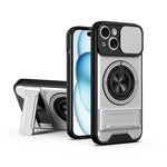 Ốp điện thoại chống sốc nam châm đa chức năng với cửa trượt ống kính, dành cho iPhone 13 Pro Max, dành cho iPhone 13 Pro, dành cho iPhone 12 Pro Max, dành cho iPhone 11 Pro Max, dành cho iPhone 11