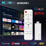 H96 Max H313 Android 14 Mini TV Stick HD kèm điều khiển từ xa, ARM Cortex-A53 Quad Core, 2GB+16GB, 2GB+8GB