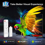 H96 Max H313 Android 14 Mini TV Stick HD kèm điều khiển từ xa, ARM Cortex-A53 Quad Core, 2GB+16GB, 2GB+8GB